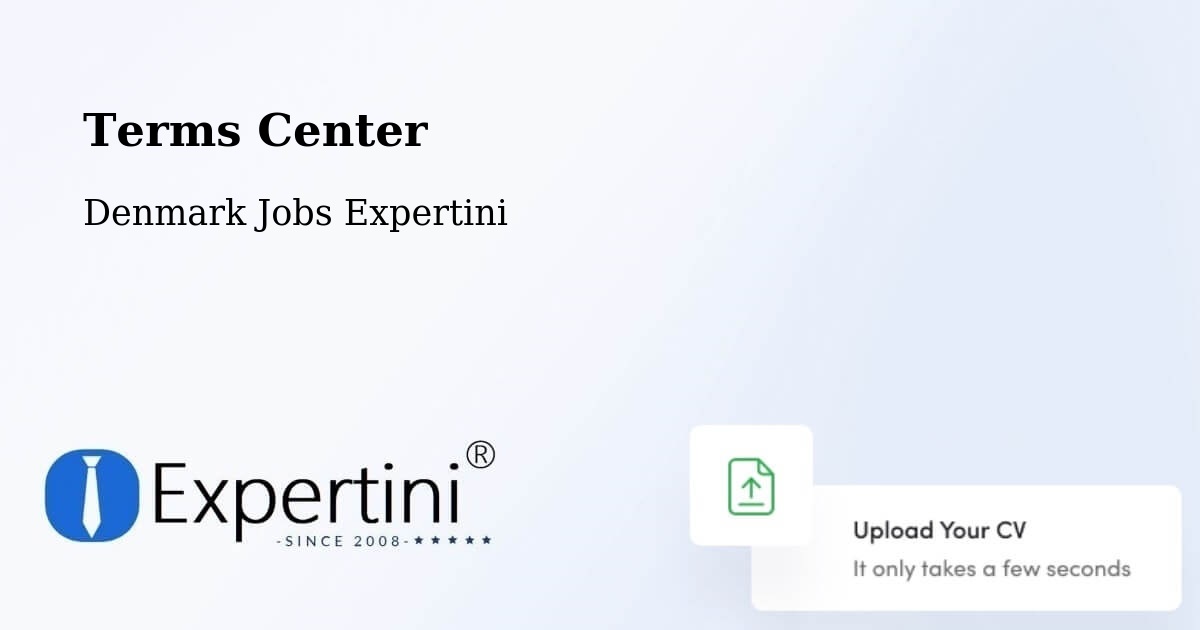 Terms of Service – Gråsten - Denmark Jobs Expertini